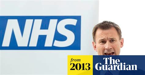 Hunt Orders Hospitals To Publish Ward Staffing Levels Every Month Nhs
