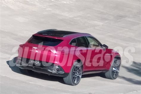 Here Are The First Images Of An Undisguised Aston Martin Dbx