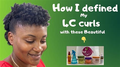 How I Defined My 4c Curls With Beautiful Textures Curling Custard And