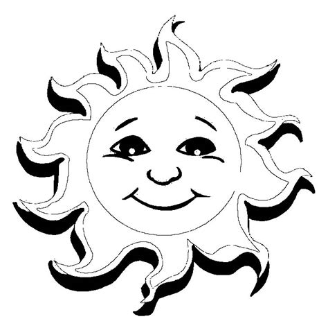 Sun Coloring Page Free Sun Coloring Pages Sun Template Coloring Pages ...