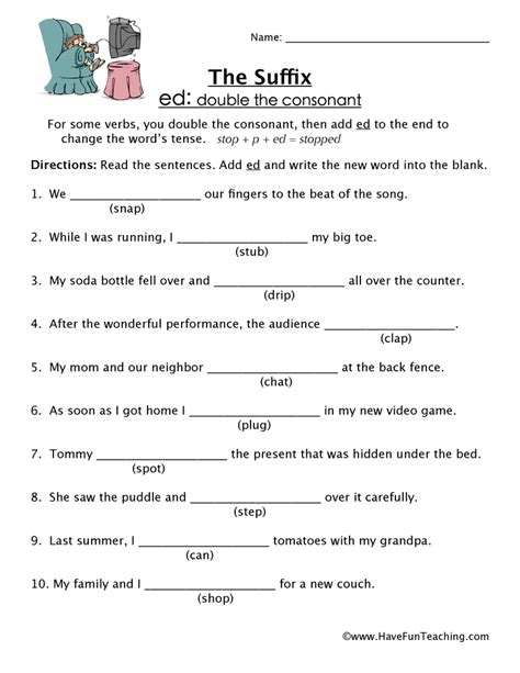 Suffixes 4th Grade Worksheets