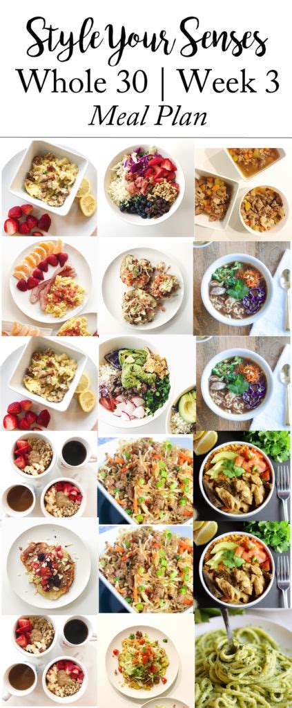 (if you're like most how to download our free whole food meal plans … simply click on the graphic below or click here, and save the meal plan pdf to your computer for. The Ultimate Whole30 Grocery List | Whole 30 | Style Your ...