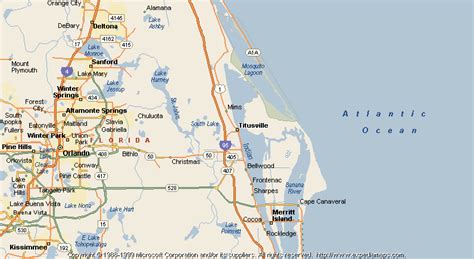 33 Map Of Titusville Fl Maps Database Source