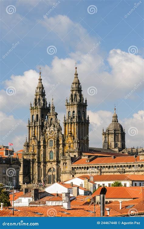 Catedral De Santiago De Compostela Foto De Stock Imagem De Religioso