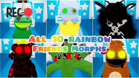 New How To Get All 10 New Rainbow Friends Morphs In Rainbow Friends