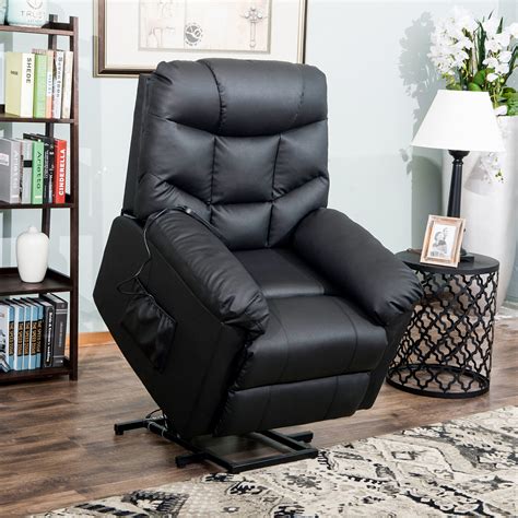Recliner chair for living room massage recliner sofa reading chair winback single sofa home theater seating modern reclining chair easy lounge with pu prime members enjoy free delivery and exclusive access to music, movies, tv shows, original audio series, and kindle books. Leather Massage Recliner Chair with Remote Control ...