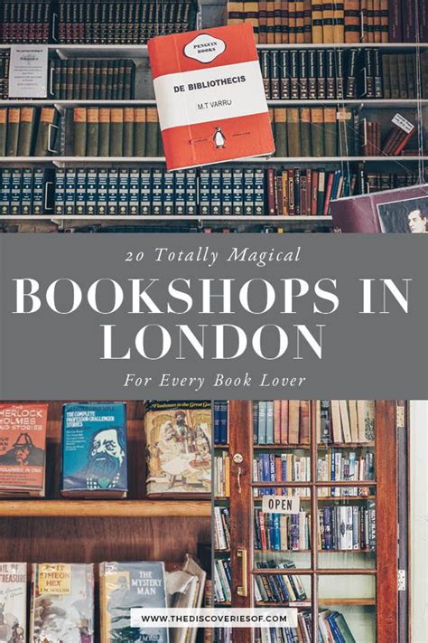 20 Best Second Hand Bookshops In London — London X London Bookshop