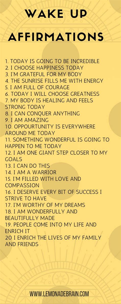Positive Self Affirmations Positive Affirmations Quotes Affirmation
