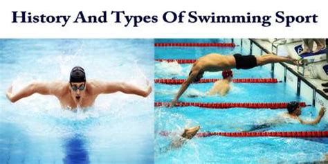 History And Types Of Swimming Sport Assignment Point