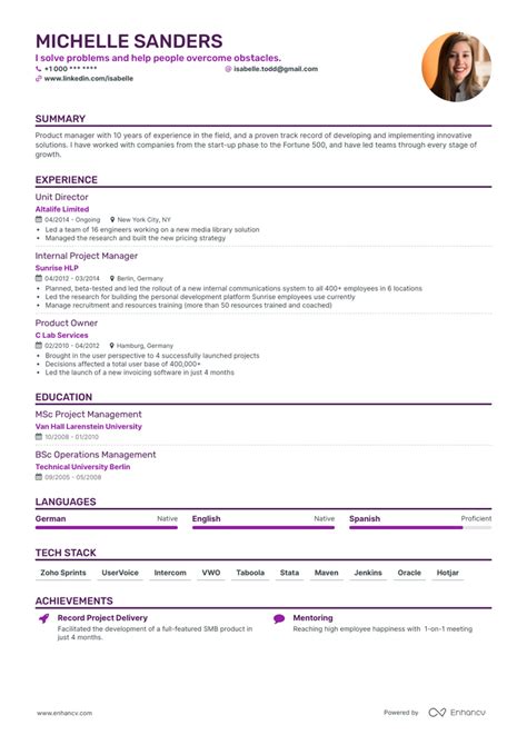 5 Us Resume Examples And Guide For 2023