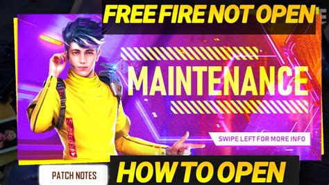 Garena is trying its best to make all characters balanced and letting them have a chance to defeat. Free Fire Note Open || How To Open Free Fire || OB22 Full ...