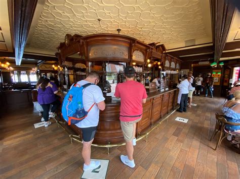 Photos New Socially Distanced Drinking At Rose Crown Dining Room At Epcot Wdw News Today