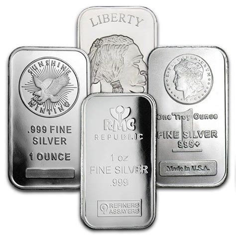 Buy Secondary Market Silver Bars Online Monument Metals Monument Metals