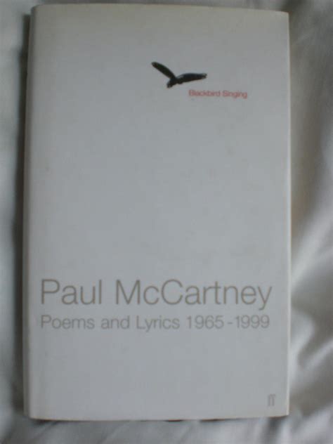 Blackbird Singing Poems And Lyrics 1965 1999 By Mccartney Paul Near