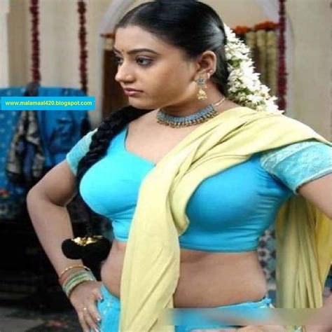 Nesha Jawani Ki Desi Mallu Bhabhi Hot In Tight Blue Blouse Hot