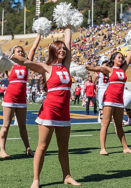 383 University Of Utah Cheerleaders Photos And Premium High Res