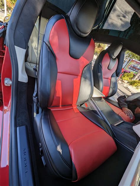 Incredible Seat Covers By Taptes Tesla Motors Club