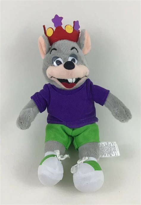Chuck E Cheese Birthday Crown Mouse 9 Plush Stuffed Toy Cec 2010 Other