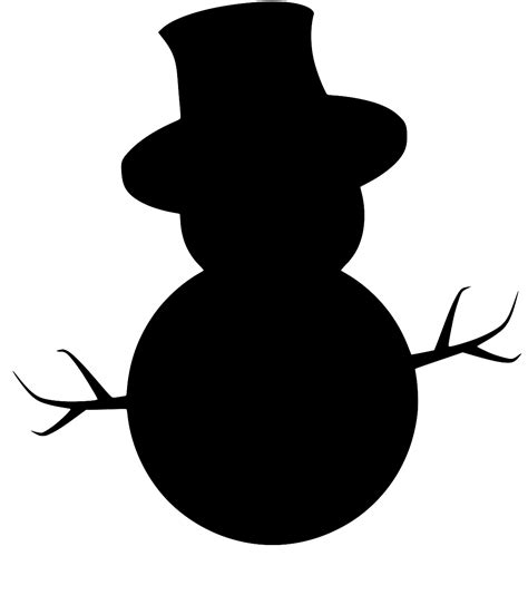 SVG > season snowman holiday - Free SVG Image & Icon. | SVG Silh