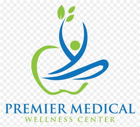 Premier Medical Wellness Graphic Design Logo Symbol Trademark Hd Png