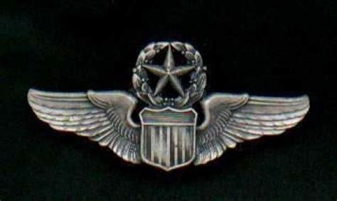 Us Air Force Command Pilot Wings Badge 12 Size Or Mini With Silver