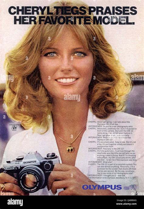 Cheryl Tiegs Hi Res Stock Photography And Images Alamy