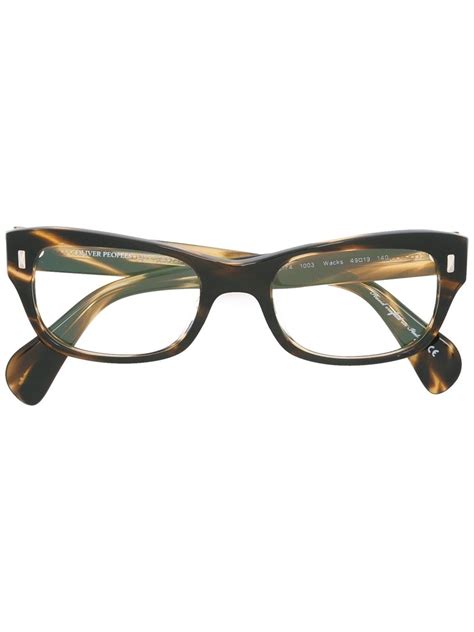 Oliver Peoples Wacks Glasses Farfetch