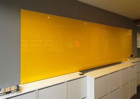 Casca Glassboard Writingboard Yellow Officeinteriors