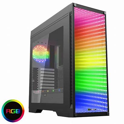 Pc Gaming Case Computer Glass Abyss Cases