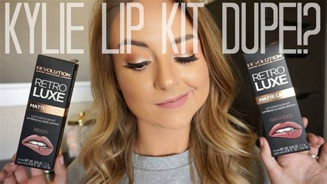 Makeup Revolution Lip Kit Review Youtube
