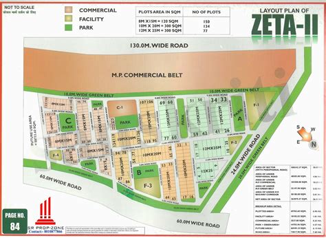 Layout Plan Of Zeta 2 Hd Quality Map Greater Noida ~ Industry Seller