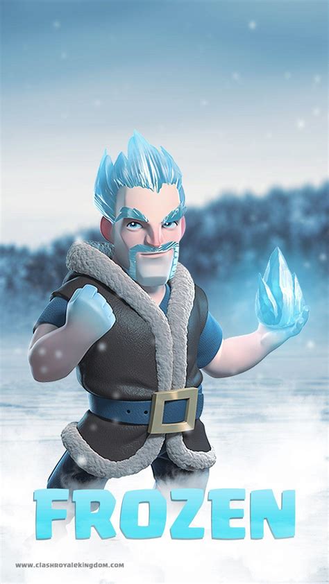 Clash Royale Ice Wizard Wallpapers Wallpaper Cave