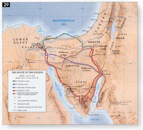 Timeline 1510 1390 Bc The Exodus