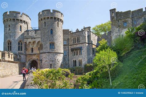 Weergeven In Middeleeuwse Die Windsor Castle 1066 Wordt Gebouwd Door