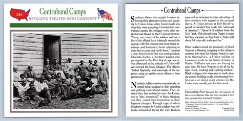 refugees treated with contempt contraband camps slavery atlas ed