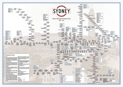 Sydneys Metropolitan Railway System Trains And Trams