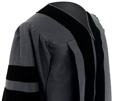Classic Doctoral Graduation Gown Academic Regalia Gradcanada