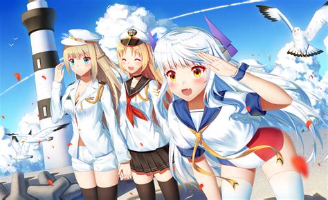 Le Fantasque Warship Girls R Saratoga Warship Girls R Lexington Warship Girls R