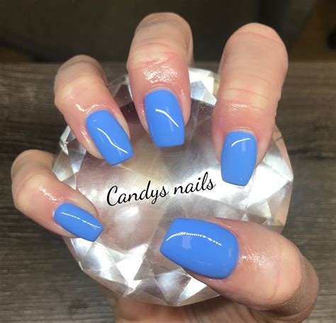 blue gel overlay acrylic nails overlay nails gel overlay nails nails