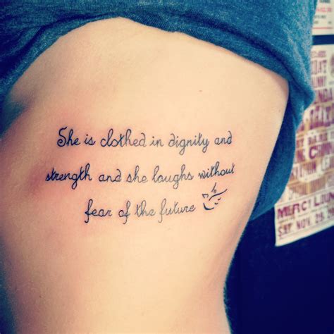 Meaning Strength Strength Bible Verse Tattoos For Females Best Tattoo