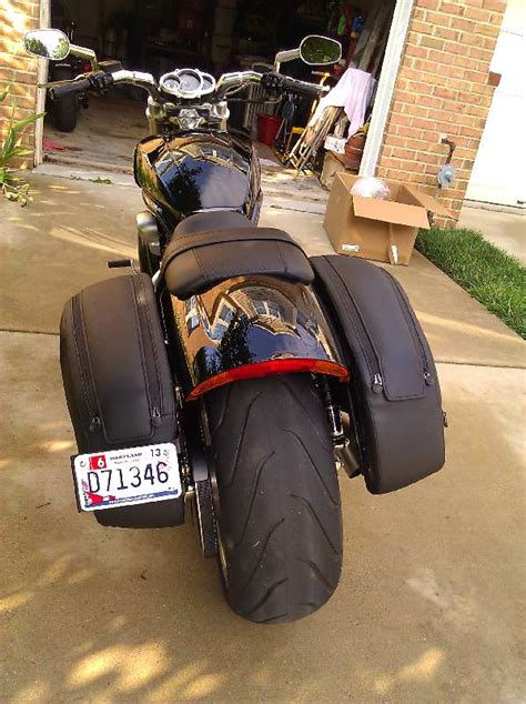 Hd Saddlebags Installed Pics The 1 Harley Davidson V