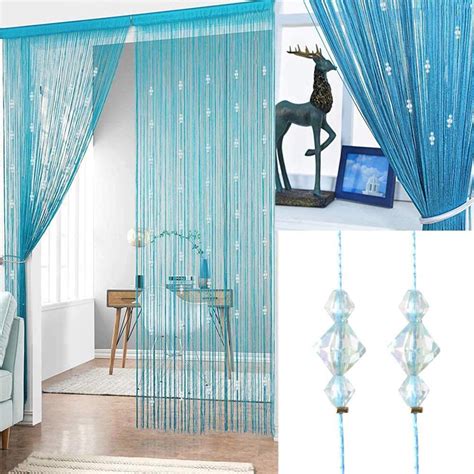 Glitter Beads Curtain Beaded String Curtain Curtain Door Etsy