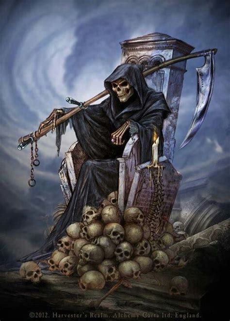 Reaper Skulls And Reapers Pinterest Grim Reaper
