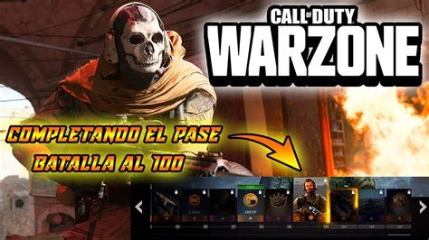 Call Of Duty Warzone Completando El Pase De Batalla Al Youtube