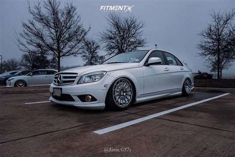 2009 Mercedes Benz C300 4matic Sport With 18x85 3sdm 066 And