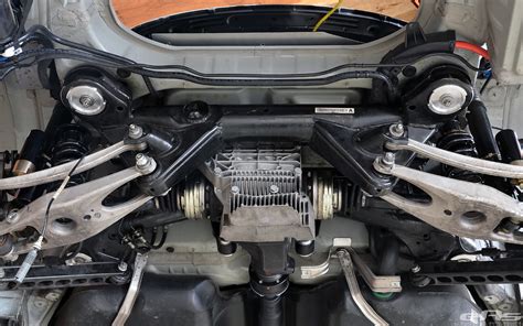 Rear suspension solid mount package. Rear subframe reinforcement for rear coilover?