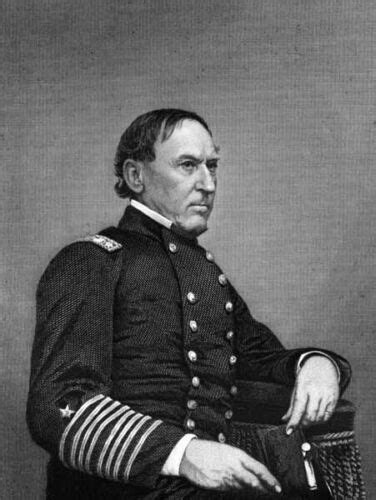 Navy Admiral David Glasgow Farragut Battle Mobile Bay 1865 Art Print