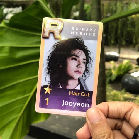 Jooyeon R Card การ์ดตัดผม Superstar Jyp Ssjyp Photocard Pc Official