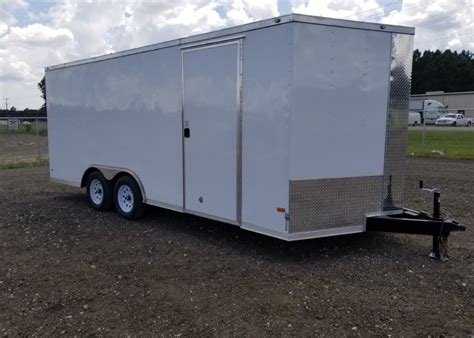 85ft Wide Trailers 8 X 16 Enclosed Cargo Trailers