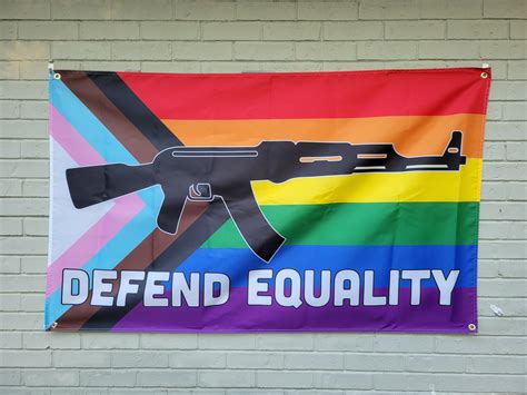 Defend Equality AK Progress Pride Flag 2x3 and 3x5 Options | Etsy